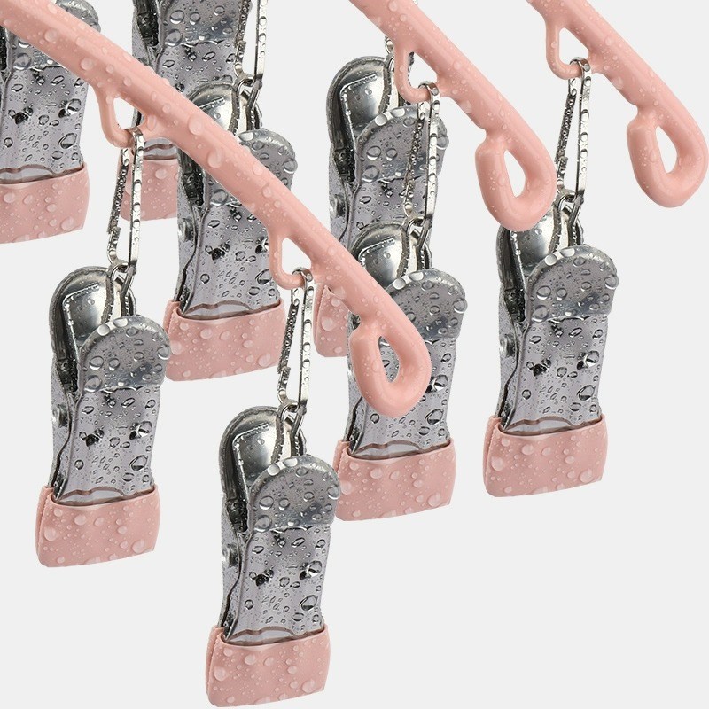 晒袜子神器家用挂衣多夹子晾衣架无痕防风阳台凉内衣内裤婴儿袜夹