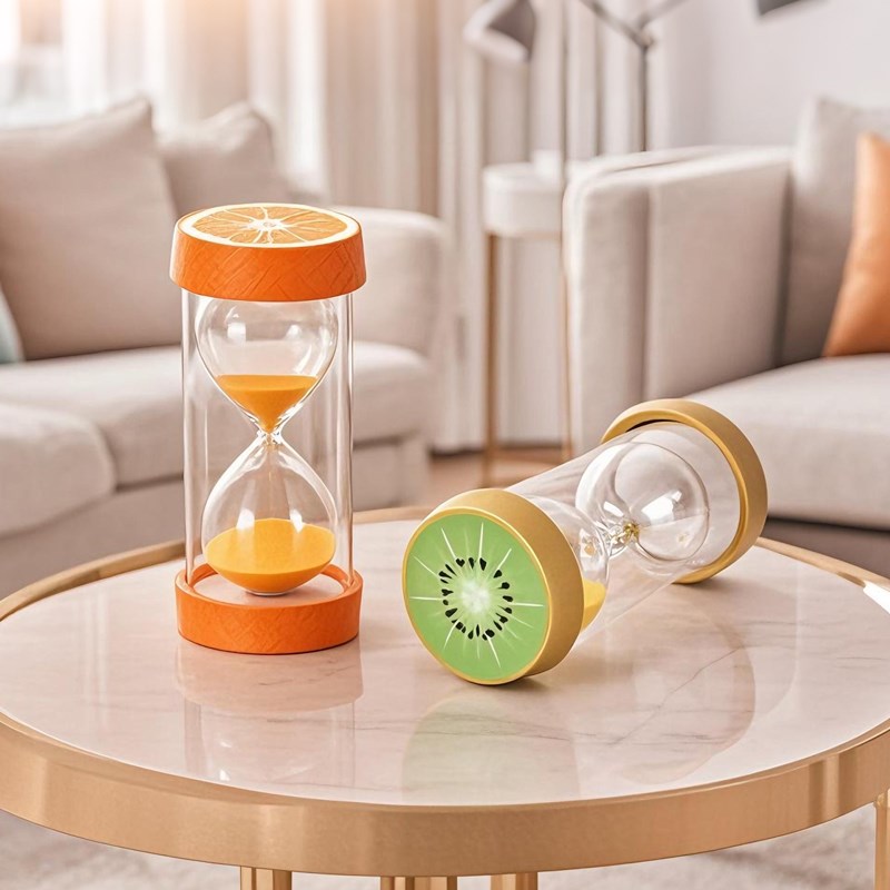 时间流沙瓶沙漏计时器儿童防摔塑料小学生写作业半小时自律神器