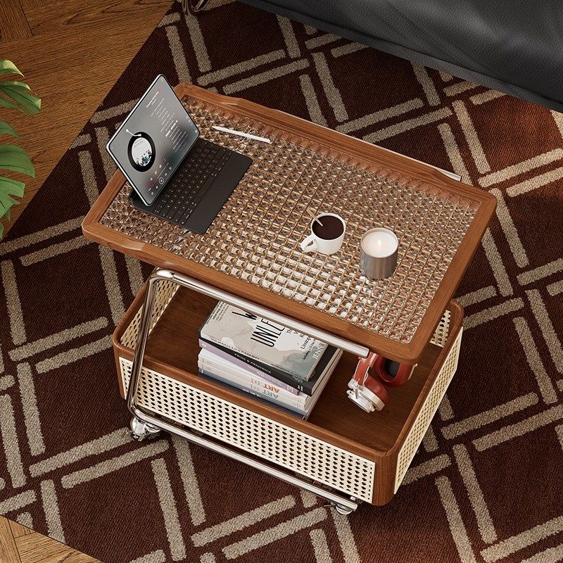 实木边几可移动收纳小推车客厅沙发储物置物架带轮现代简约小茶几,住宅家具,移动边几/推车,淘宝优惠券,粉丝福利购,淘宝优惠卷