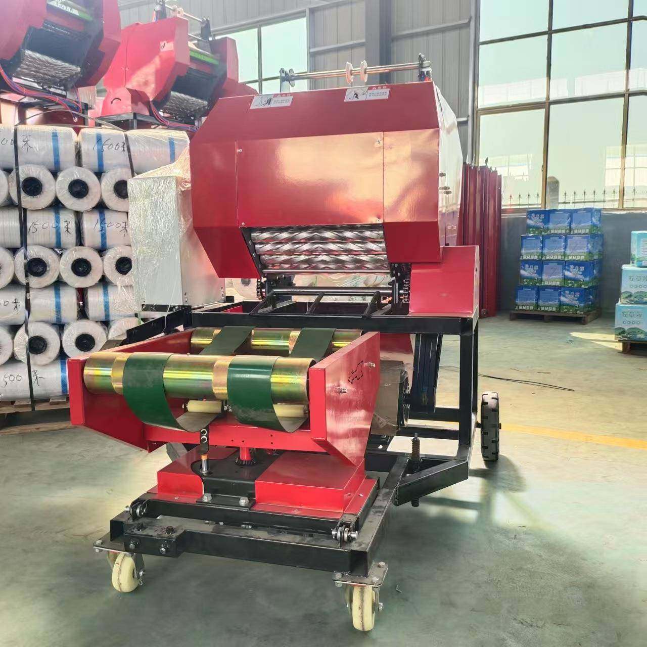 青储包膜机玉米秸秆牧草打包机全自动打捆包膜一体机青饲料打包机,畜牧/养殖物资,特种养殖设备,淘宝优惠券,粉丝福利购,淘宝优惠卷