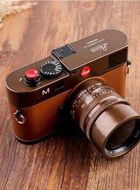 古铜色版复古徕卡相机模型带镜头/别墅摆件/把玩模型/书房展示品