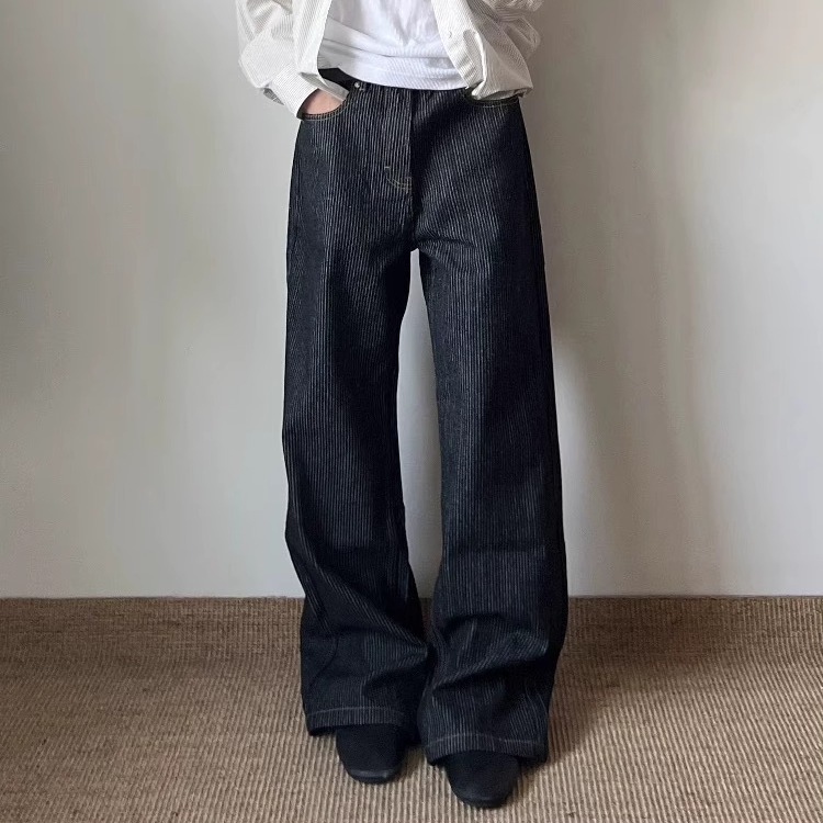 SAYKO新款条纹原牛14oz牛仔裤