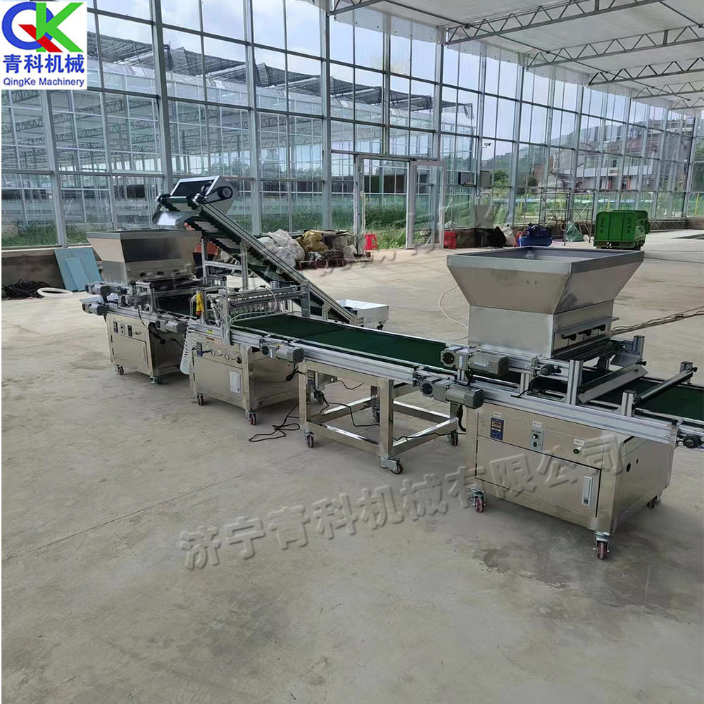 全自动穴盘育苗播种机 农用花卉培养苗播种机 不锈钢变频点播机