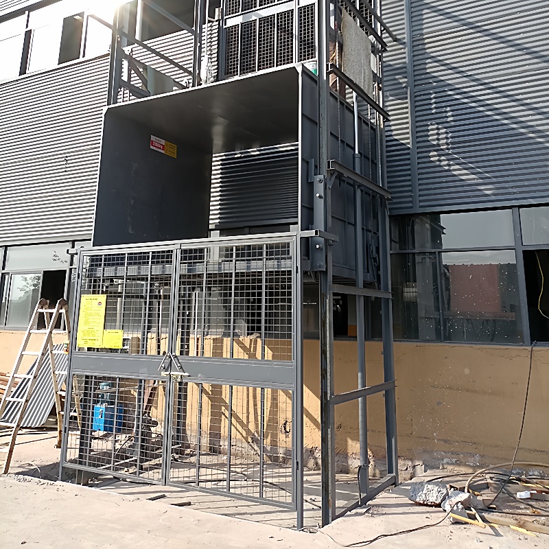 厂房升降货梯工厂两层小型车间仓库简易提货机室内货梯液压货梯