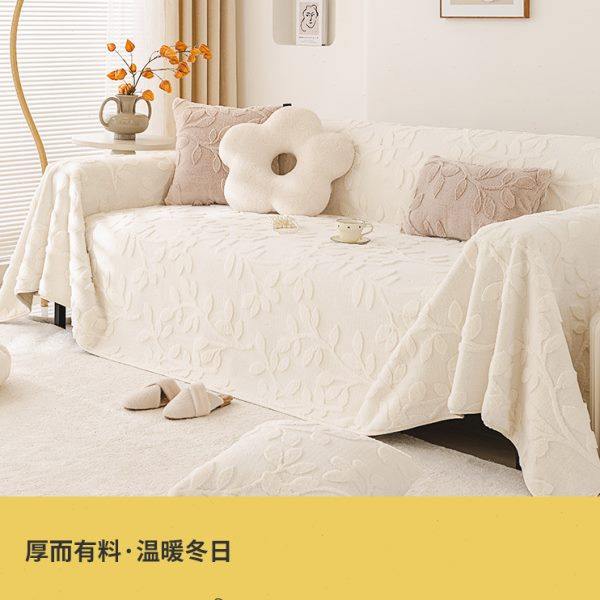 冬季绒垫子加厚保暖貂新款沙发盖布毛绒巾全包套罩全盖2023沙发垫,居家布艺,沙发垫,淘宝优惠券,粉丝福利购,淘宝优惠卷