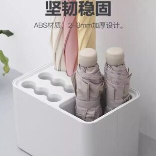短长雨伞放置物架桶筒柄雨伞架加厚雨伞收纳架塑料家用
