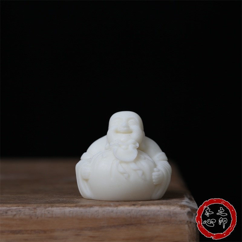 汽车摆件笑佛弥勒佛可爱公w仔可爱平安车载车内创意车饰鱼缸造景