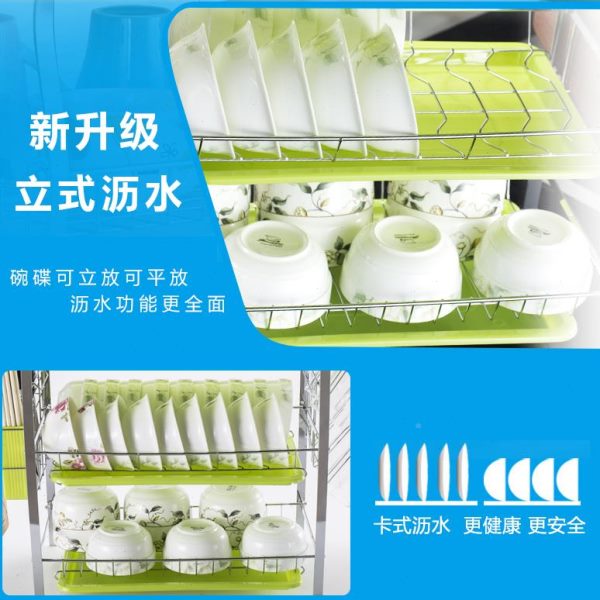 碗筷架厨房物架碗碟置用3eh0jbE6架放碗架沥水架滴碗水架收纳架柜