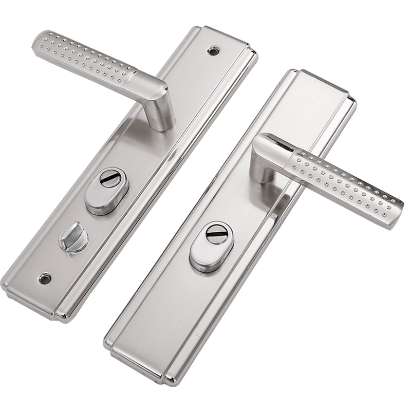 通用型防盗门把手门锁拉手 1.z2厚面板实心加厚手柄进户门大门拉