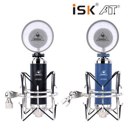 ISK AT500小奶瓶电容麦克风K歌录音话筒图片