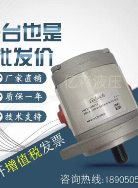 高泰克Galtech齿轮泵1SP-A-09/12/016/020/025/037/042/050/063-D