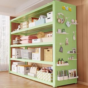 家用货架置物架落地多层阳台收纳架地下室杂物间储藏架仓库整理架