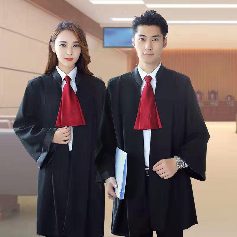 儿童法官袍模拟法庭全套服装道具中小学高中大学辩论法官服律师袍