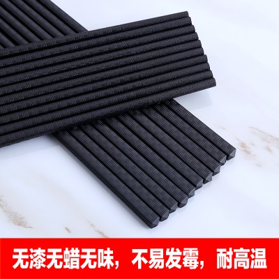 高端商用酒店餐厅消毒机合金筷子防滑防霉耐高温黑色饭店家用