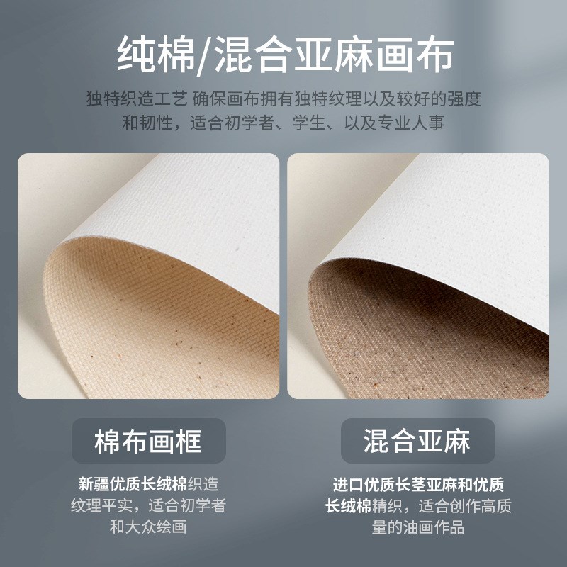 油画框油画布框亚麻DIY画布内框丙烯颜料美术生支持定制
