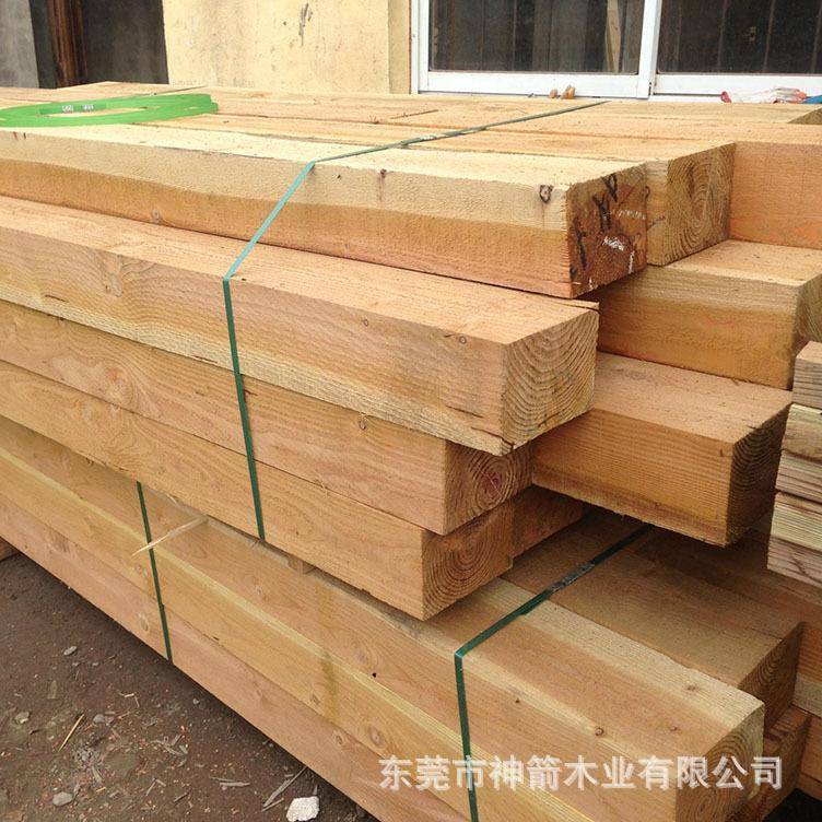松木木方工厂直供建筑木方工地支模用方木条铁杉辐射松澳松等