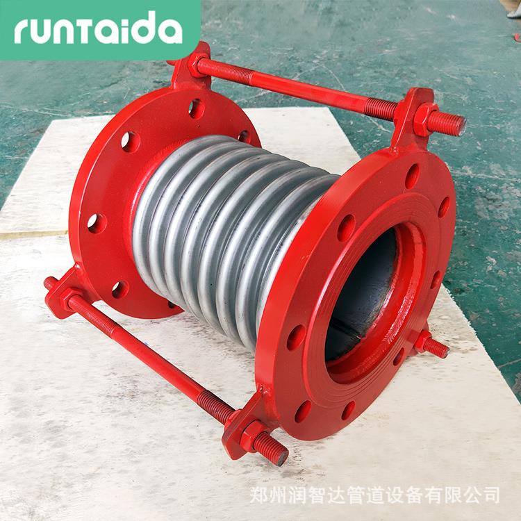 不锈钢金属补偿器 波纹管膨胀节伸缩节 耐高温法兰304波纹补偿器