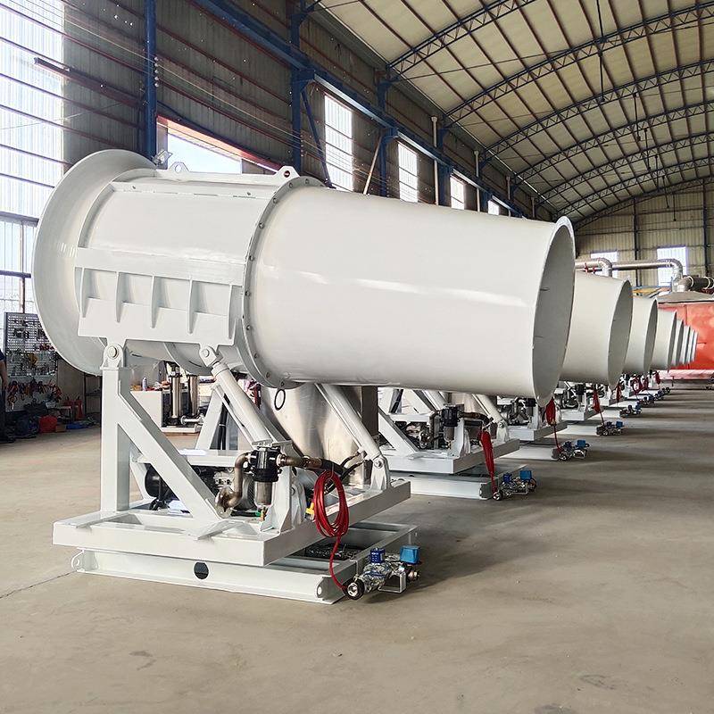 80米超细雾炮机 工业鹰眼自动固定式除尘高塔式雾炮 不锈钢雾炮