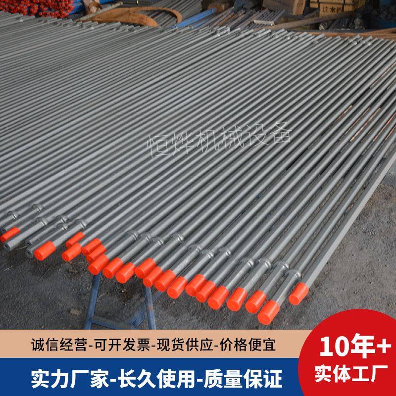 材质加强支护钎杆 耐用六角中空锚索钻杆 b19/b22/b25钻杆