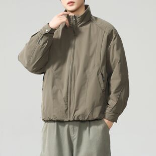 双面穿棉服男装2025新款棉衣外套冬季款夹棉保暖加厚夹克