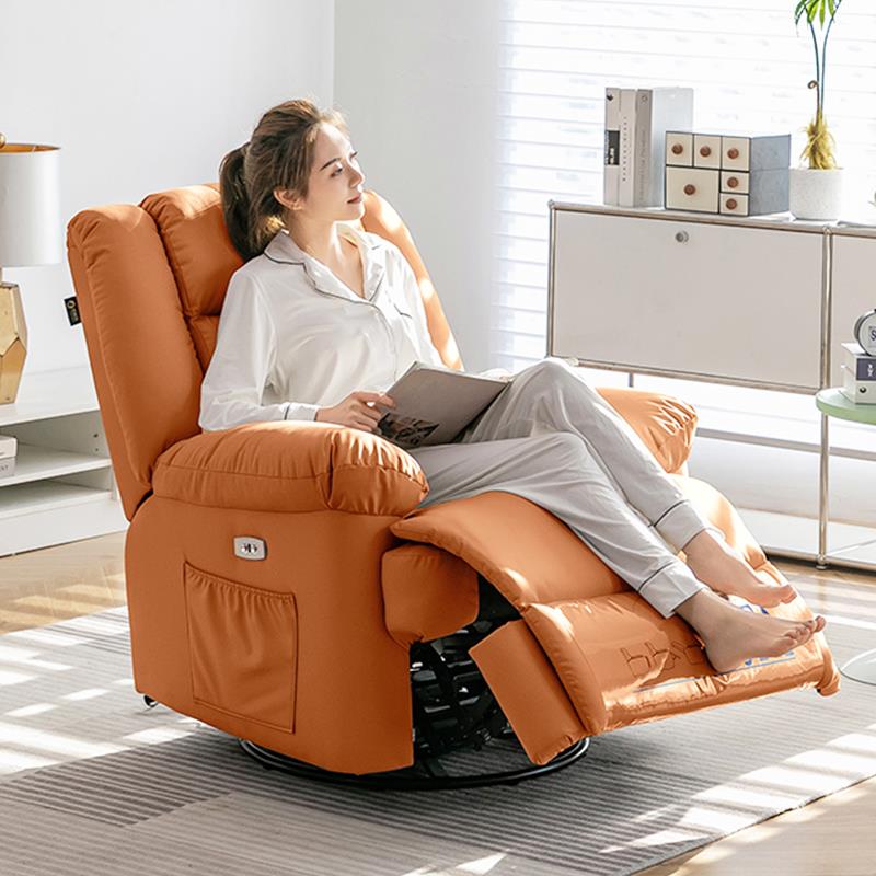 头等太空沙发椅懒人舱客厅家用多功能按摩单人电动可摇转可躺可睡