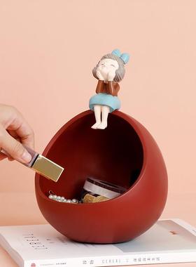 入户钥匙收纳摆件客厅进门玄关鞋柜高级感家居装饰品乔迁新居礼品