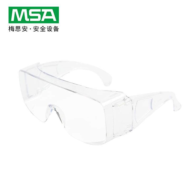 MSA/梅思安眼镜防飞溅防冲击防风沙10113317骑行劳保护目镜