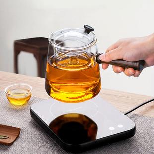 耐高温玻璃烧水壶蒸煮茶壶煮茶器 台湾76迷你小型电陶炉煮茶炉