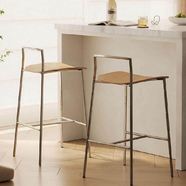北欧家用简约高脚凳铁艺酒吧前台咖啡厅连锁店吧凳工业风吧台椅子,住宅家具,家用高脚椅,淘宝优惠券,粉丝福利购,淘宝优惠卷