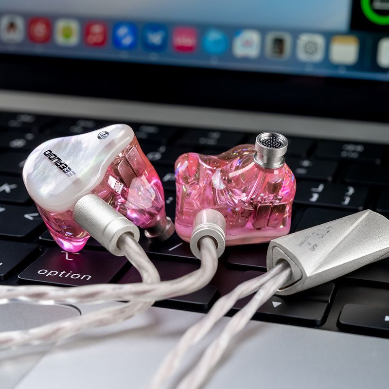 极音象限 SeeAudio Strawberry &pi; 草莓派六单元动铁HiFi有线耳机