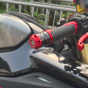 752S改装 502C 手把堵车把平衡端防摔堵头 300 适用贝纳利黄龙600