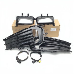 速腾獠牙灯日行灯雾灯总成原厂升级改装 23款 速腾带灯发光中网新款