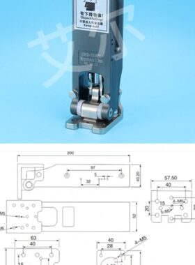 J-D32侧资组9C翻L气缸B气动配件转-H行度DC机械手320天侧姿组40
