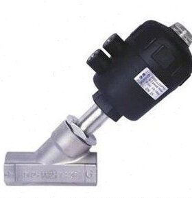 D 25塑料角座阀DN50头J气动法兰8法兰 0ZN40F32F  角座阀ND  F-20