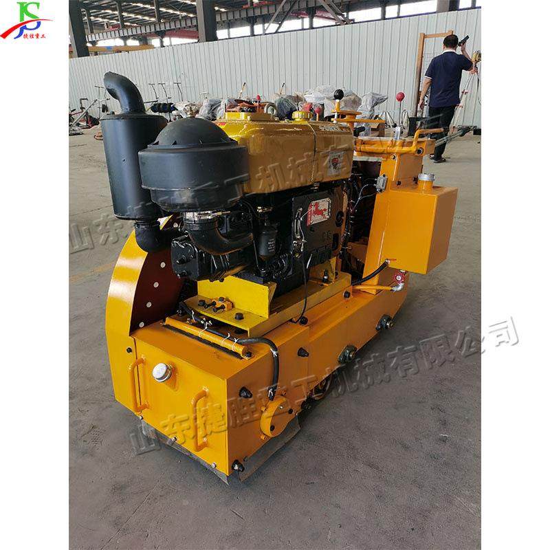 沥青路面开挖翻新拉毛机移动式地面研磨机混凝土地坪液压铣刨机