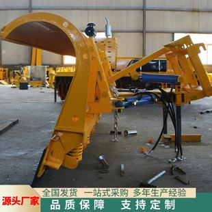 推雪铲快速清雪除雪车环卫车加装 生产大型避障式 推雪铲