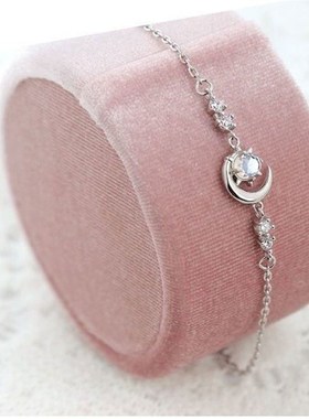 闺蜜手链学生简约双人学生可爱四二人闰蜜女L森系2023爆款古风星