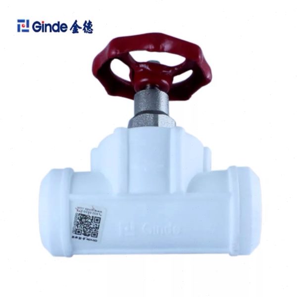 金德管业20ppr水管配件截止阀4分/6分/1寸25冷热管家用接头管件