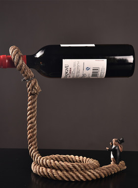 包邮创意红酒架家居简约客厅餐z厅电视柜装饰样板房工艺品艺术摆