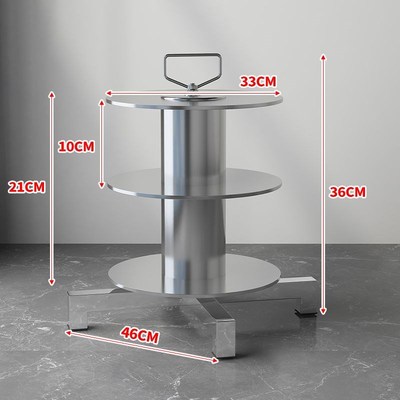 电线放线器放线架多盘放线器可C调转速电工使用防线架子不锈钢