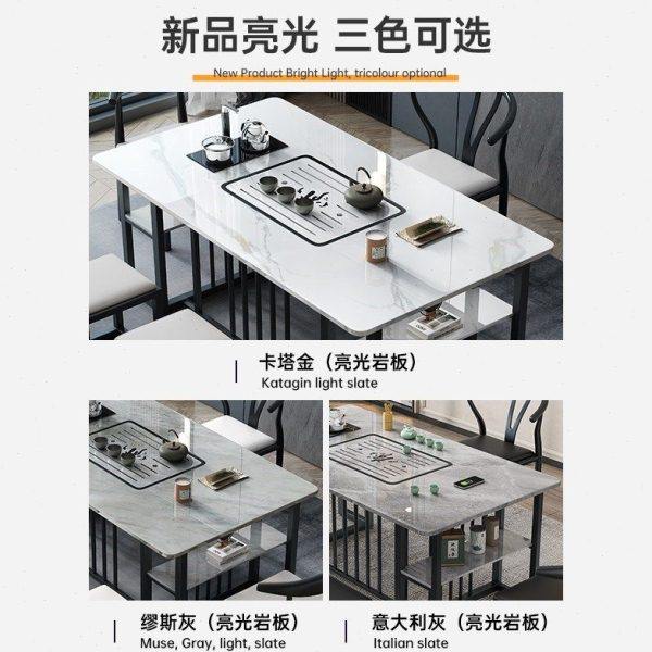 五椅家用功夫茶几一现代简约2022新款板岩小茶台阳台茶桌椅组合桌,住宅家具,茶几,淘宝优惠券,粉丝福利购,淘宝优惠卷