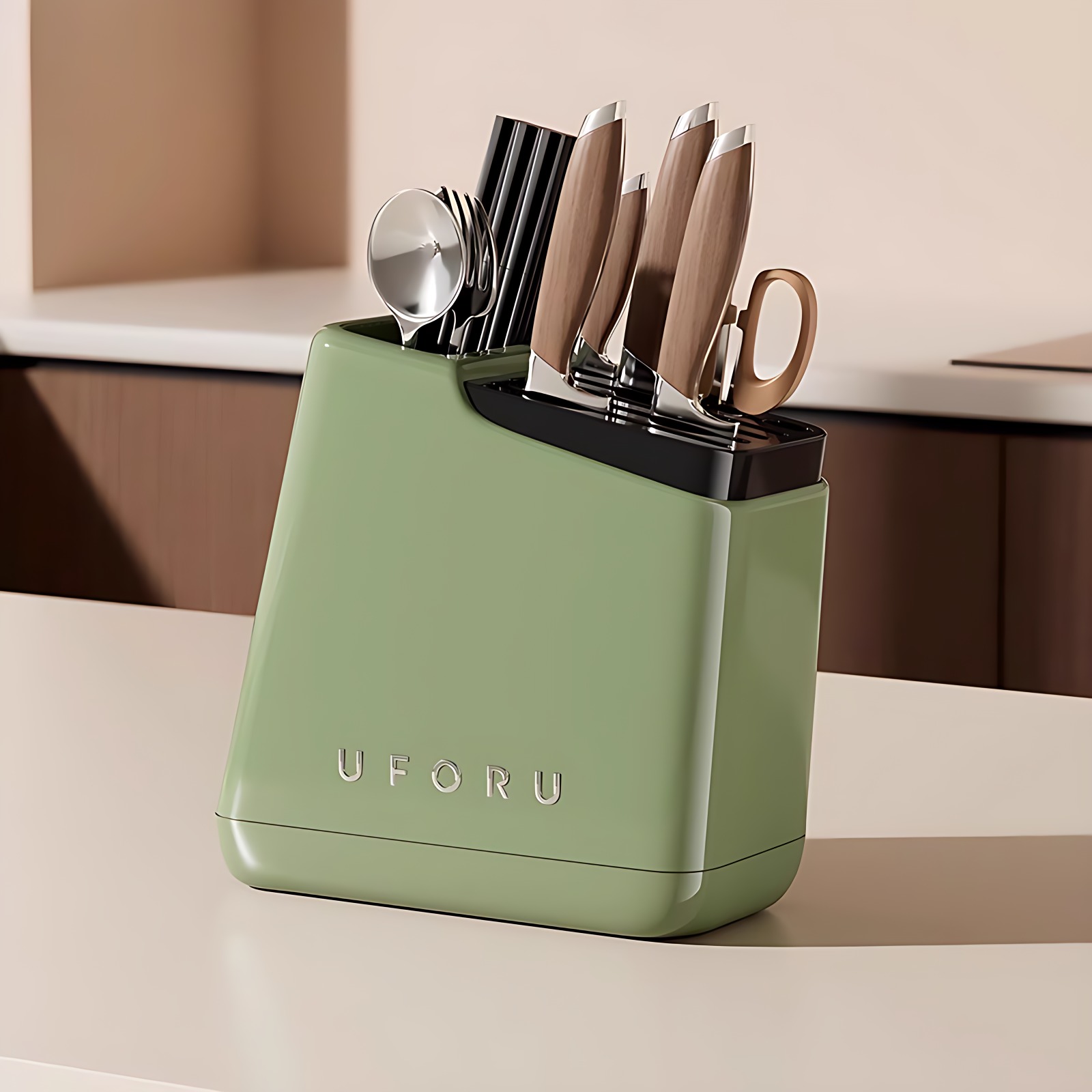 厨房多功能刀架置物收纳一体