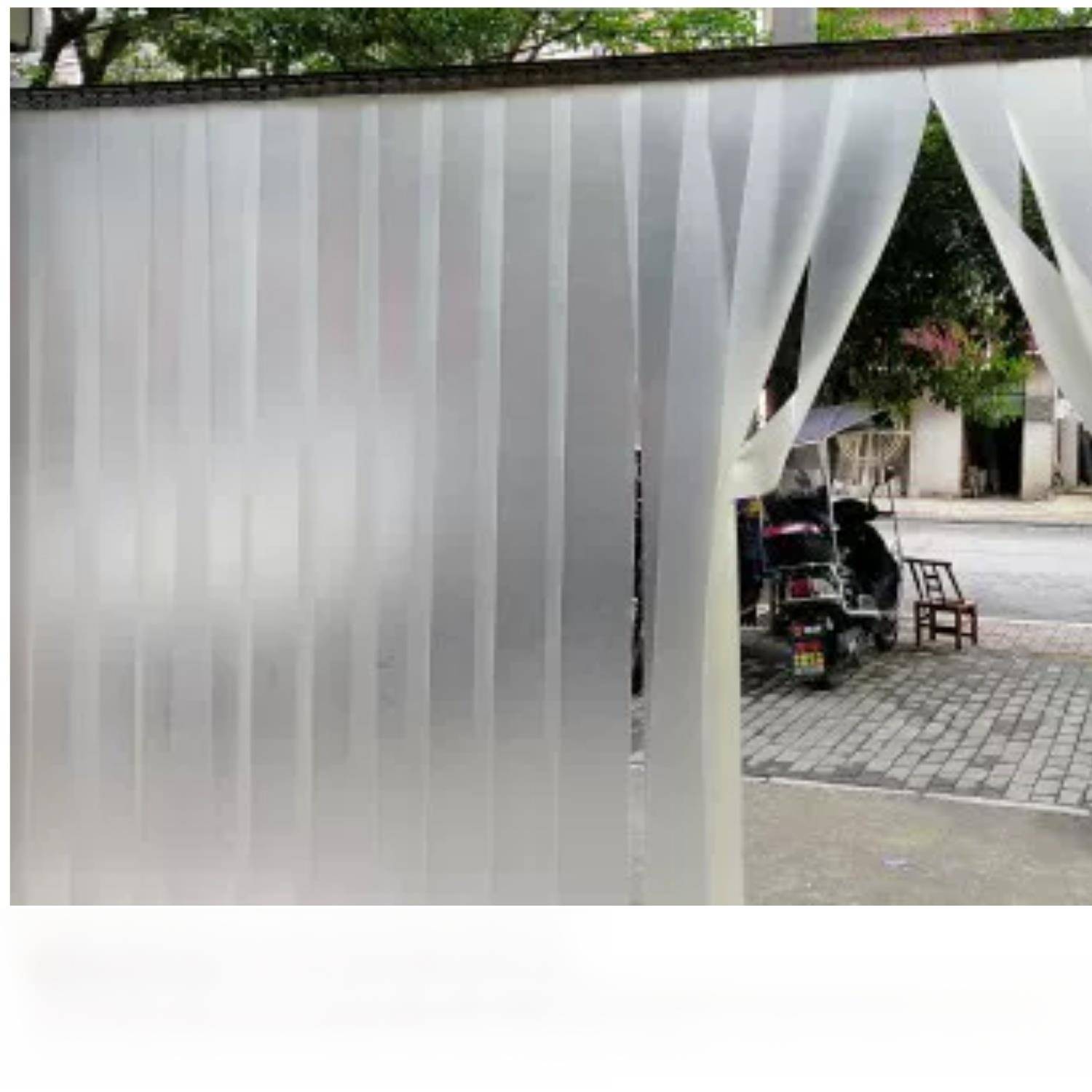 磨砂Pvc不透明塑料空调窗帘软门帘冬季保温窗帘防风隔断塑料软门