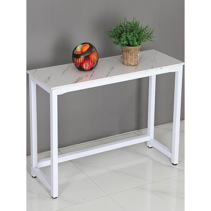 钢木结合展示桌服装店直播带货流水台商超展会展示台长条桌中岛架