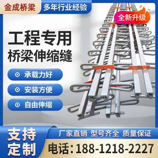 公路桥梁伸缩缝c40型F60型E80型160型梳齿板式 伸缩缝国标橡胶支座