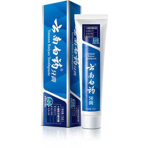 云南白药牙膏高地留兰香型175g