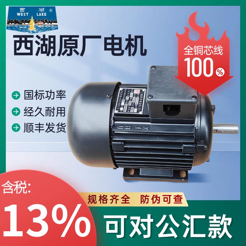 杭州西湖台钻电机YS7114T YS7124T YS8036T 攻丝机电动机三相异步