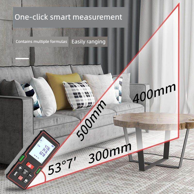激光测距仪手持红外线测量尺电子尺高精度量房仪器距离户外测量仪