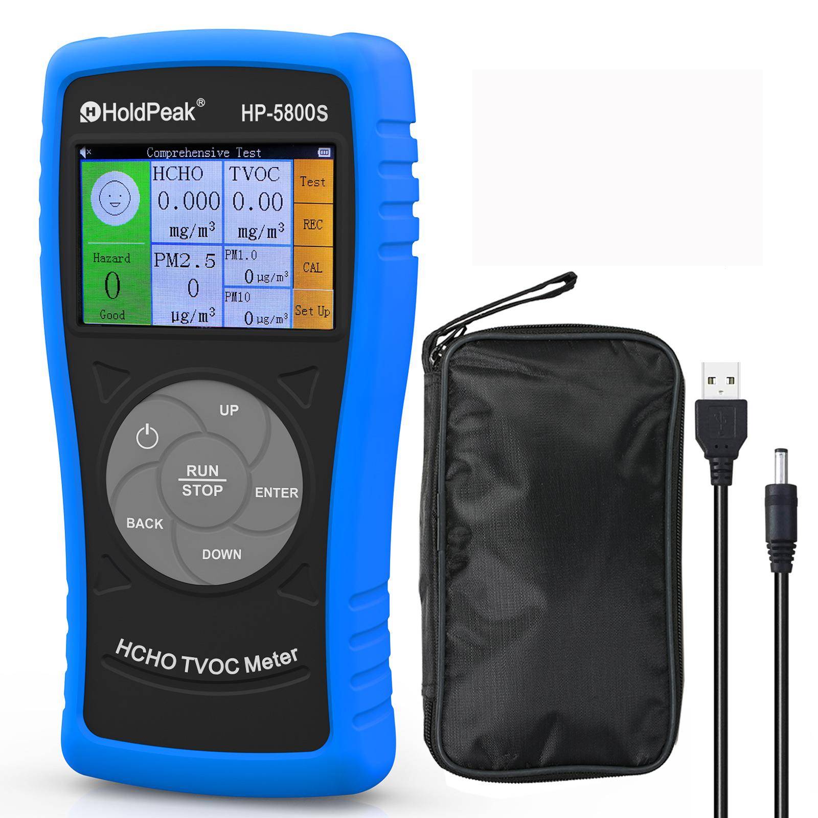 PM2.5甲醛检测仪TVOC家用专业新房室内空气质量测试仪器智能