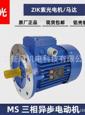 紫光电机MS8014MS8024MS8034三相异步电动机中研技术交流马达